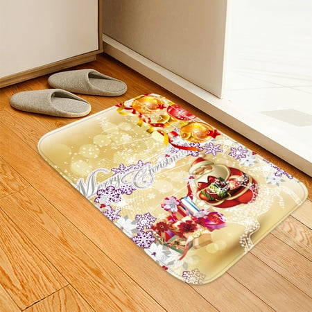 Christmas Clearance! SuoKom Christmas Carpet Kitchen Doorway Bathroom Floor Carpet Floor Mat Print 50X80Cm
Christmas Clearance! SuoKom Christmas Carpet Kitchen Doorway Bathroom Floor Carpet Floor Mat Print 50X80Cm