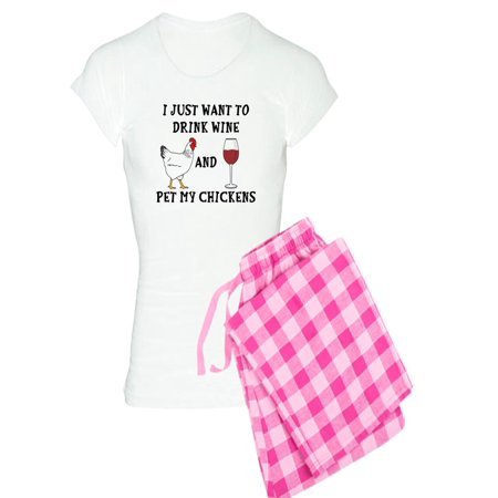 CafePress - Chickens And Wine - Women s Light Pajamas 
CafePress - Chickens And Wine - Women s Light Pajamas