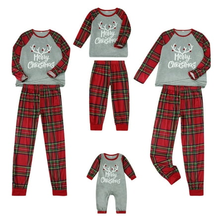 Merry Christmas family pajamas Family Matching Pajamas Sets O-Neck Long Sleeve Pullover+ Long Pants
Merry Christmas family pajamas Family Matching Pajamas Sets O-Neck Long Sleeve Pullover+ Long Pants
