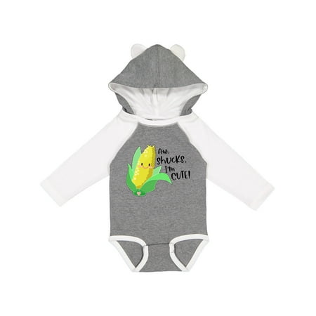 Inktastic Aw Shucks I m Cute! Corn Humor Gift Baby Boy or Baby Girl Long Sleeve Bodysuit
Inktastic Aw Shucks I m Cute! Corn Humor Gift Baby Boy or Baby Girl Long Sleeve Bodysuit