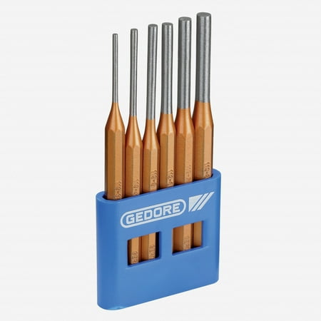 Gedore 116 A Pin punch set 6 pcs in plastic holder