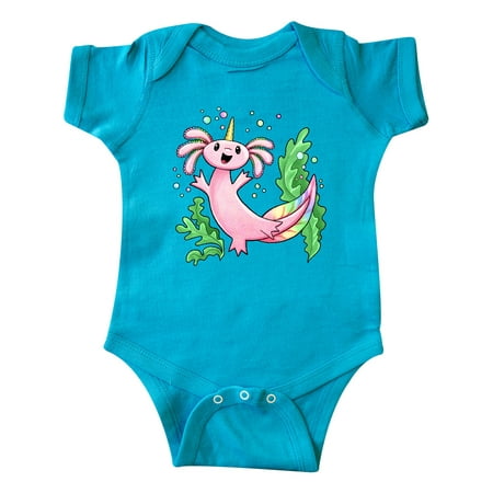 Inktastic Axolotl Unicorn with Rainbow Tail Bubbles and Seaweed. Gift Baby Boy or Baby Girl Bodysuit
Inktastic Axolotl Unicorn with Rainbow Tail Bubbles and Seaweed. Gift Baby Boy or Baby Girl Bodysuit