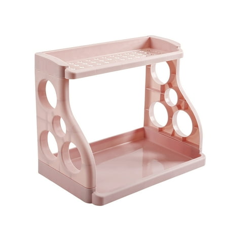 Nordic Style Double Layer Storage Shelf Kitchen Multifunction Seasoning Storage Rack Bathroom Organizer
Nordic Style Double Layer Storage Shelf Kitchen Multifunction Seasoning Storage Rack Bathroom Organizer