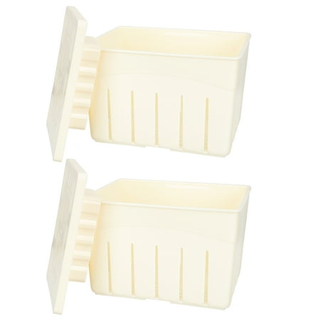 2Pcs Household Tofu Molds Plastic Tofu Making Molds Kitchen Bean Curd Makers