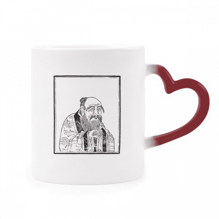 Dao Lao Tzu China Heat Sensitive Mug Red Color Changing Stoneware Cup
Dao Lao Tzu China Heat Sensitive Mug Red Color Changing Stoneware Cup