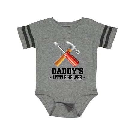 Inktastic Daddy Little Helper Outfit Tools Gift Baby Boy Bodysuit
