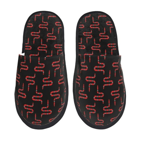 Sigee Red Snake for Cozy Furry Slippers Super Soft Indoor and Outdoor Use Non-Slip Sole Slip On House Slippers-Large
Sigee Red Snake for Cozy Furry Slippers Super Soft Indoor and Outdoor Use Non-Slip Sole Slip On House Slippers-Large