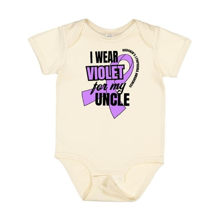 Inktastic I Wear Violet for My Uncle Hodgkins Lymphoma Awareness Gift Baby Boy or Baby Girl Bodysuit
Inktastic I Wear Violet for My Uncle Hodgkins Lymphoma Awareness Gift Baby Boy or Baby Girl Bodysuit