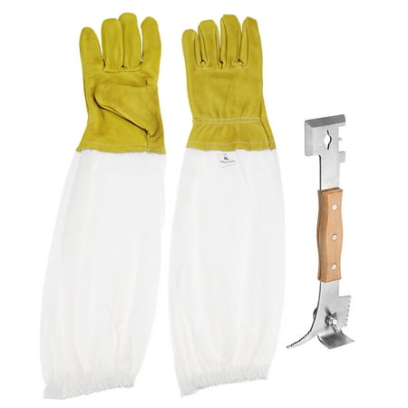 Multifunction Beehive Cleaning Scraper XL Sleeves Gloves Goatskin for Beekeeper
Multifunction Beehive Cleaning Scraper XL Sleeves Gloves Goatskin for Beekeeper