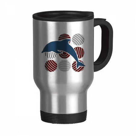 Dolphin Circle Cartoon Illustrate Travel Mug Flip Lid Stainless Steel Cup Car Tumbler Thermos
Dolphin Circle Cartoon Illustrate Travel Mug Flip Lid Stainless Steel Cup Car Tumbler Thermos
