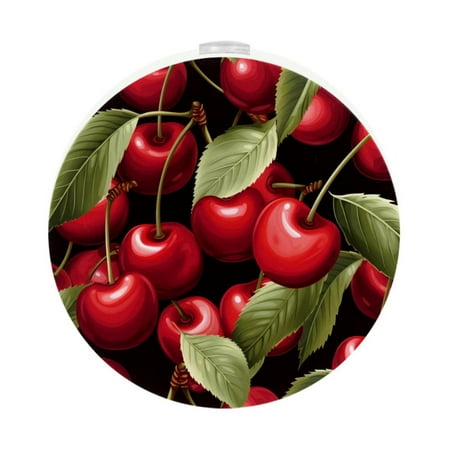 Cherry LED Round Night Light-2PCS: Bright and Compact Plug-in Nightlights for Peaceful Sleep Energy-Efficient Bedroom Lighting Solution with Auto Sensor
Cherry LED Round Night Light-2PCS: Bright and Compact Plug-in Nightlights for Peaceful Sleep Energy-Efficient Bedroom Lighting Solution with Auto Sensor
