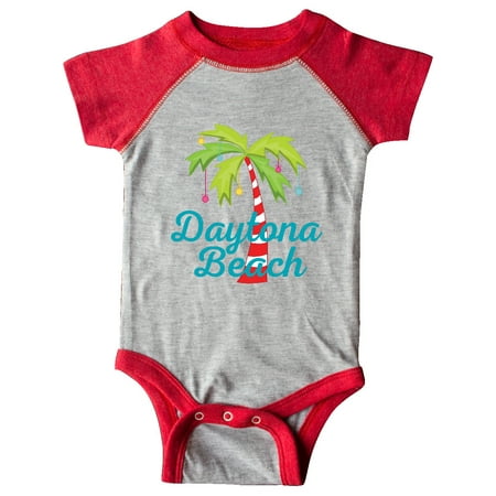 Inktastic Daytona Beach Florida Christmas Vacation Gift Baby Girl Bodysuit