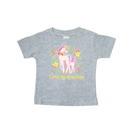 Inktastic I Love My Grandma Unicorn with Pink and Yellow Flowers Gift Baby Boy or Baby Girl T-Shirt
Inktastic I Love My Grandma Unicorn with Pink and Yellow Flowers Gift Baby Boy or Baby Girl T-Shirt