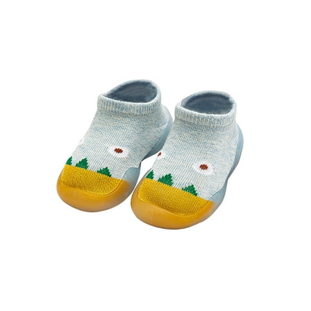 DNDKILG Infant Baby Girls Boy Spring Summer Fall Elastic First Walkers Shoes Floor Socks Toddler Child Non-Slip Cartoon Slippers Sky Blue 6M-4Y
DNDKILG Infant Baby Girls Boy Spring Summer Fall Elastic First Walkers Shoes Floor Socks Toddler Child Non-Slip Cartoon Slippers Sky Blue 6M-4Y