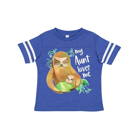 Inktastic My Aunt Loves Me Cute Sloth and Baby Gift Toddler Boy or Toddler Girl T-Shirt
Inktastic My Aunt Loves Me Cute Sloth and Baby Gift Toddler Boy or Toddler Girl T-Shirt