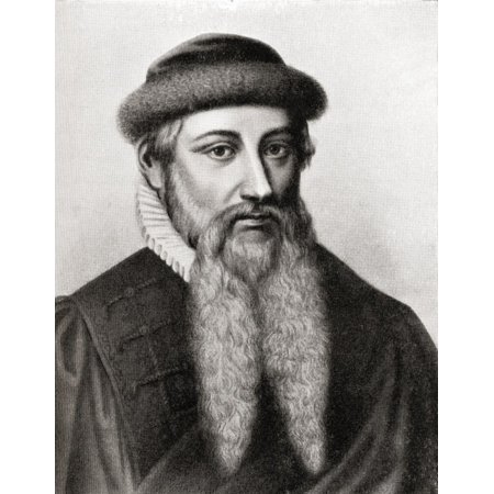 Johannes Gensfleisch zur Laden zum Gutenberg c 1400