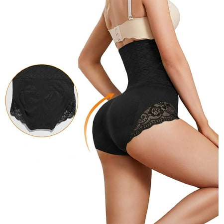 Molutan Women Lace Trim Body Shaper Butt Lifter Hi-Waist Panty Seamless Waist Trainer Tummy Control Shapewear(Black XL/2XL)
Molutan Women Lace Trim Body Shaper Butt Lifter Hi-Waist Panty Seamless Waist Trainer Tummy Control Shapewear(Black XL/2XL)
