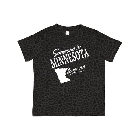Inktastic Someone in Minnesota Loves Me Gift Toddler Boy or Toddler Girl T-Shirt