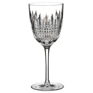 - Waterford Lismore Diamond Collection Clear Crystal Red Wine Glass