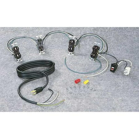 TENNSCO WK-1 Wiring Kit, Unassembled, For Workbenches