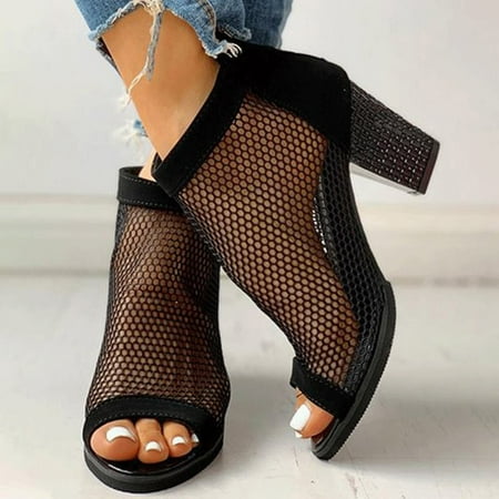 〖Yilirongyumm〗 Black 38 Sandals Women Block Zipper Leopard Black Mid-Cut Heel Ladies Fashion Mesh Sandals High-Heeled Women s Sandals
〖Yilirongyumm〗 Black 38 Sandals Women Block Zipper Leopard Black Mid-Cut Heel Ladies Fashion Mesh Sandals High-Heeled Women s Sandals