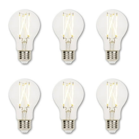 Westinghouse 5224020 Pack Of (6) 9 Watt Dimmable A19 Medium (E26) Led Bulbs - Clear
Westinghouse 5224020 Pack Of (6) 9 Watt Dimmable A19 Medium (E26) Led Bulbs - Clear