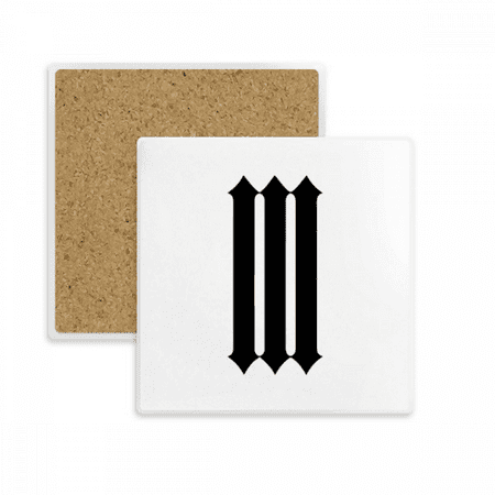 roman numerals three in black square coaster cup mat mug subplate holder insulation stone
roman numerals three in black square coaster cup mat mug subplate holder insulation stone