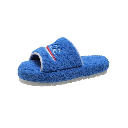 SIMANLAN Women Breathable Warm Shoe Platform Fuzzy Slippers Bedroom Cozy Fluffy Slides Blue 5.5
SIMANLAN Women Breathable Warm Shoe Platform Fuzzy Slippers Bedroom Cozy Fluffy Slides Blue 5.5