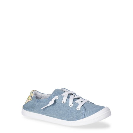 Time and Tru Women s Scrunchback Sneaker - Wide Width Available