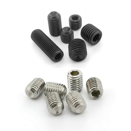 50Pcs - 10pcs M1.6 M2 M2.5 M3 M4 M5 M6 M8 DIN916 Stainless steel 304 grade 12.9 Alloy steel Hex Socket Set Screws Grub Screw
50Pcs - 10pcs M1.6 M2 M2.5 M3 M4 M5 M6 M8 DIN916 Stainless steel 304 grade 12.9 Alloy steel Hex Socket Set Screws Grub Screw