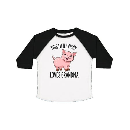 Inktastic This Little Piggy Loves Grandma- cute Gift Toddler Boy or Toddler Girl T-Shirt
Inktastic This Little Piggy Loves Grandma- cute Gift Toddler Boy or Toddler Girl T-Shirt