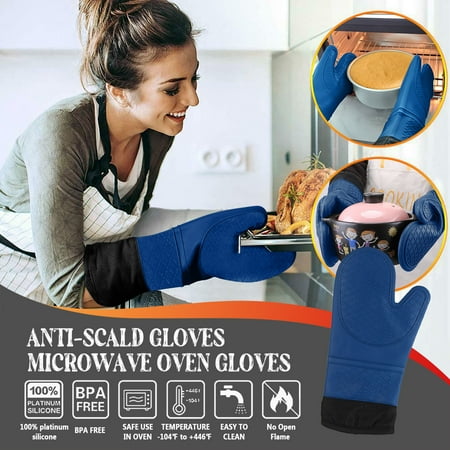 LnjYIGJ Kitchen Cooking Silicone Microwave Oven Gloves Pot Mat Insulation Protection Baking Tools
LnjYIGJ Kitchen Cooking Silicone Microwave Oven Gloves Pot Mat Insulation Protection Baking Tools