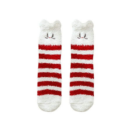 Huaai socks for women Women Coral Socks Winter Cute Thick Floor Socks Adult Home Socks cute socks EA
Huaai socks for women Women Coral Socks Winter Cute Thick Floor Socks Adult Home Socks cute socks EA