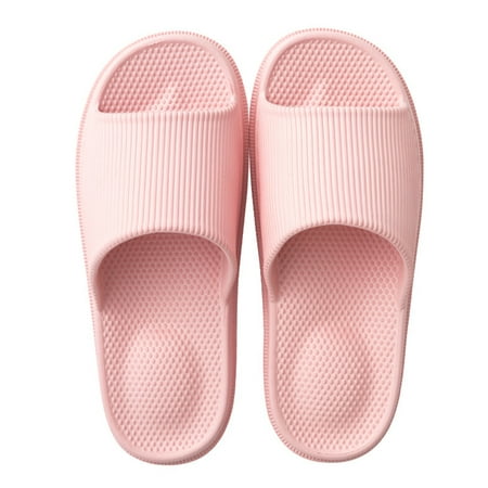 

Cloud Slippers for Women and Men Indoor & Outdoor Pillow Slippers Non Slip Quick Drying Shower Slides Bathroom Sandals Light Weight Environmental Friendly Casual Shoes 38-39，G107242