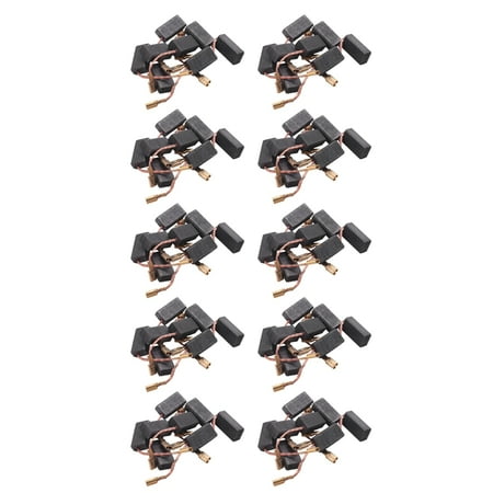 80Pcs 15mm x 8mm x 5mm Electric Carbon Brushes for Angle Grinder