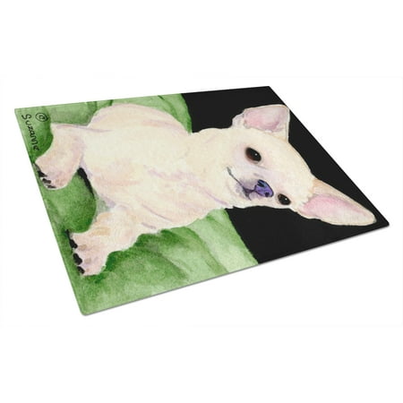 Carolines Treasures SS8789LCB Chihuahua Glass Cutting Board Large 12H x 16W multicolor
Carolines Treasures SS8789LCB Chihuahua Glass Cutting Board Large 12H x 16W multicolor