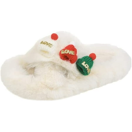 Slippers for Women with Memory Foam and Fuzzy Furry Plush Open Toe Fluffy House Slippers as Christmas Gifts Comfy Winter slip on Cross Band Womens Slippers
Slippers for Women with Memory Foam and Fuzzy Furry Plush Open Toe Fluffy House Slippers as Christmas Gifts Comfy Winter slip on Cross Band Womens Slippers