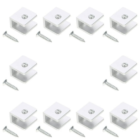 10 Pcs Glass Sandwich Plate Support Shelf Mounting Bracket Clips Floating Brackets
10 Pcs Glass Sandwich Plate Support Shelf Mounting Bracket Clips Floating Brackets