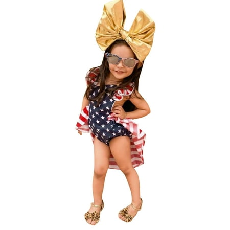 Infant Romper Girls Independence Day Summer Star Stripes Flying Sleeve Romper Bodysuit Skirt Newborn Children Clothes Child Newborn Playwear Summer Sunsuit
Infant Romper Girls Independence Day Summer Star Stripes Flying Sleeve Romper Bodysuit Skirt Newborn Children Clothes Child Newborn Playwear Summer Sunsuit