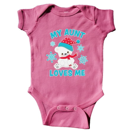 Inktastic Polar Bear My Aunt Loves Me in Santa Hat with Snowflakes Gift Baby Boy or Baby Girl Bodysuit
Inktastic Polar Bear My Aunt Loves Me in Santa Hat with Snowflakes Gift Baby Boy or Baby Girl Bodysuit