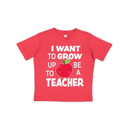 Inktastic I Want To Grow Up To Be a Teacher Gift Toddler Boy or Toddler Girl T-Shirt
Inktastic I Want To Grow Up To Be a Teacher Gift Toddler Boy or Toddler Girl T-Shirt