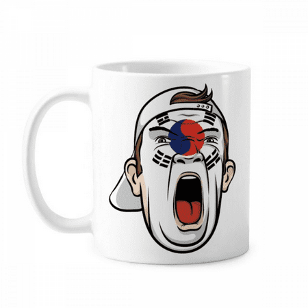 Korea Flag Makeup Head Screang Cap Mug Pottery Cerac Coffee Porcelain Cup Tableware
Korea Flag Makeup Head Screang Cap Mug Pottery Cerac Coffee Porcelain Cup Tableware