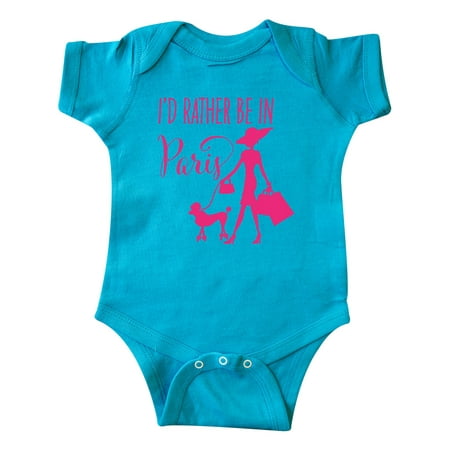 Inktastic I d Rather Be in Paris- shopping and travel in pink Gift Baby Girl Bodysuit
Inktastic I d Rather Be in Paris- shopping and travel in pink Gift Baby Girl Bodysuit