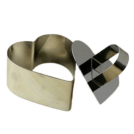 Jooan s Kitchen DIY Stainless Steel Mousse Cake Ring Mold Flower Heart Round Square Shape Layer Slicer Cookie Cutter
Jooan s Kitchen DIY Stainless Steel Mousse Cake Ring Mold Flower Heart Round Square Shape Layer Slicer Cookie Cutter
