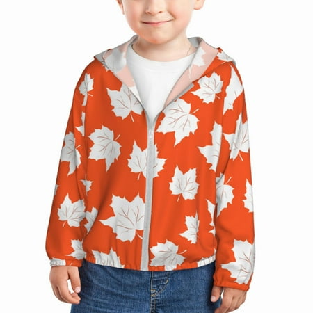 Gaeub Bright Autumn Leaves Charm Print Athletic Sun Protection Hoodie for Kids Long Sleeve Outdoor UV Shirt Running Fishing Top for Boys Girls-2 Years
Gaeub Bright Autumn Leaves Charm Print Athletic Sun Protection Hoodie for Kids Long Sleeve Outdoor UV Shirt Running Fishing Top for Boys Girls-2 Years