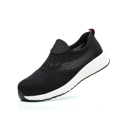 Rotosw Men Safety Shoe Slip-Resistant Protection Boot Steel Toe Work Shoes Women Working Sneaker Unisex Puncture-proof Slip On Sneakers Black 9
Rotosw Men Safety Shoe Slip-Resistant Protection Boot Steel Toe Work Shoes Women Working Sneaker Unisex Puncture-proof Slip On Sneakers Black 9