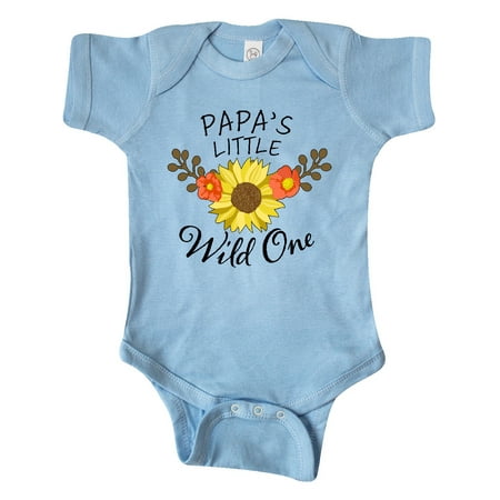 Inktastic Papa s Little Wild One with Beautiful Sunflower Gift Baby Boy or Baby Girl Bodysuit
Inktastic Papa s Little Wild One with Beautiful Sunflower Gift Baby Boy or Baby Girl Bodysuit