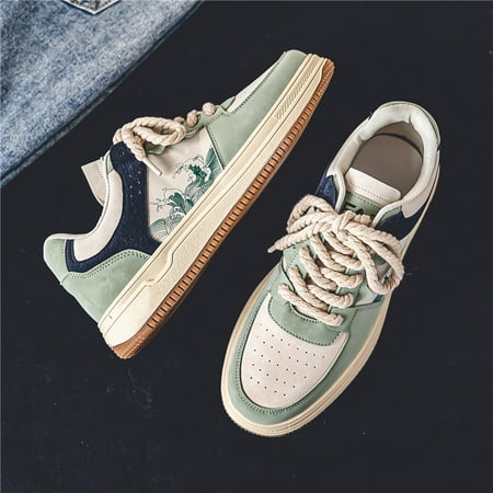 Men Sneakers Color Block Trendy Lightweight Comfy Non-slip Skate Shoes Spring And Summer
Men Sneakers Color Block Trendy Lightweight Comfy Non-slip Skate Shoes Spring And Summer
