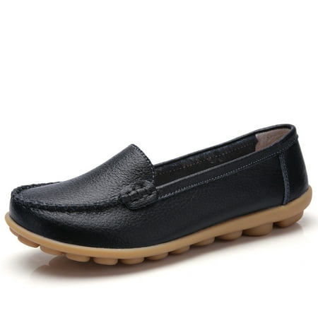 Women‘s Loafers Slip-on Flats Solid Softness Lightweight Faux Leather Low Top Shoes
Women‘s Loafers Slip-on Flats Solid Softness Lightweight Faux Leather Low Top Shoes