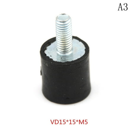 (VD15*15*M5) M5 Rubber Shock Absorber Anti Vibration Isolator Mounts Bobbins